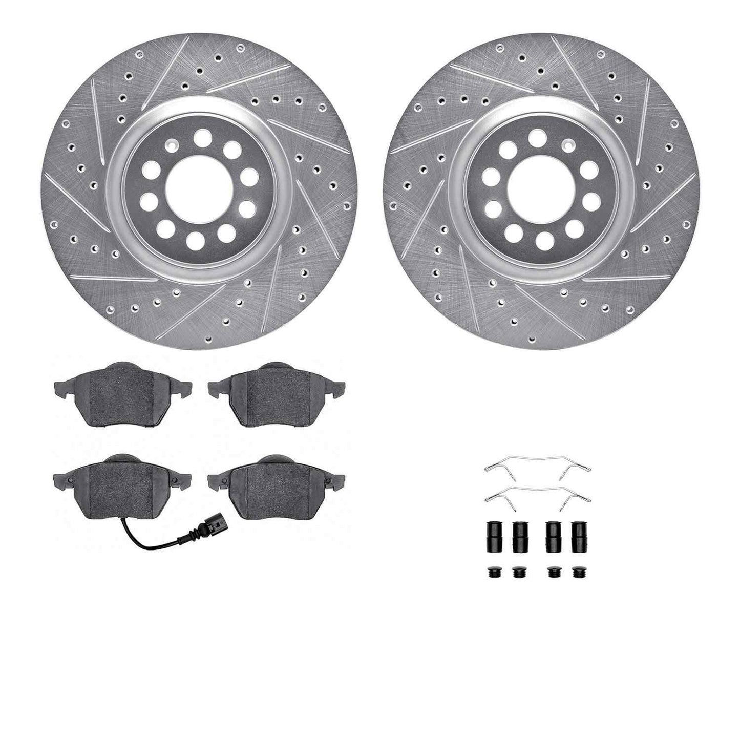 Dynamic Friction Company Disc Brake Kit 7512-74042