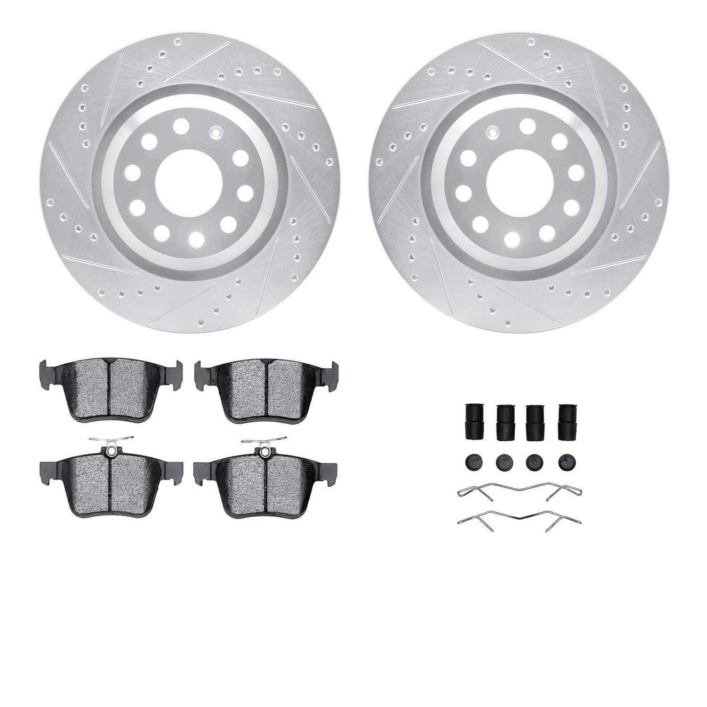 Dynamic Friction Company Disc Brake Kit 7512-74060