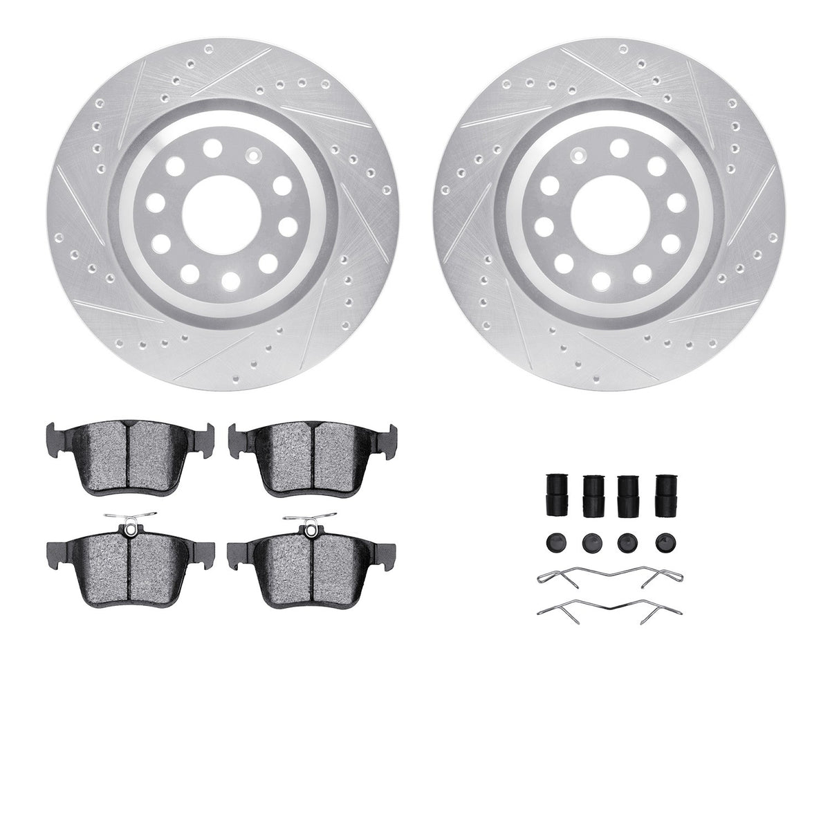 Dynamic Friction Company Disc Brake Kit 7512-74060