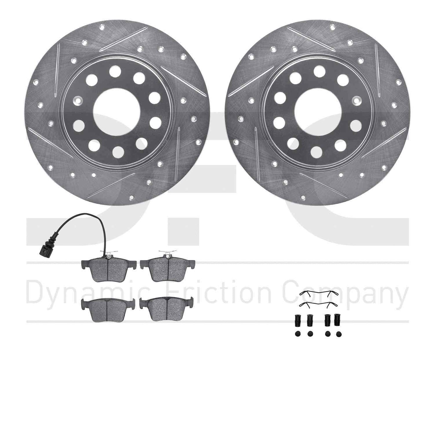 Dynamic Friction Company Disc Brake Kit 7512-74064