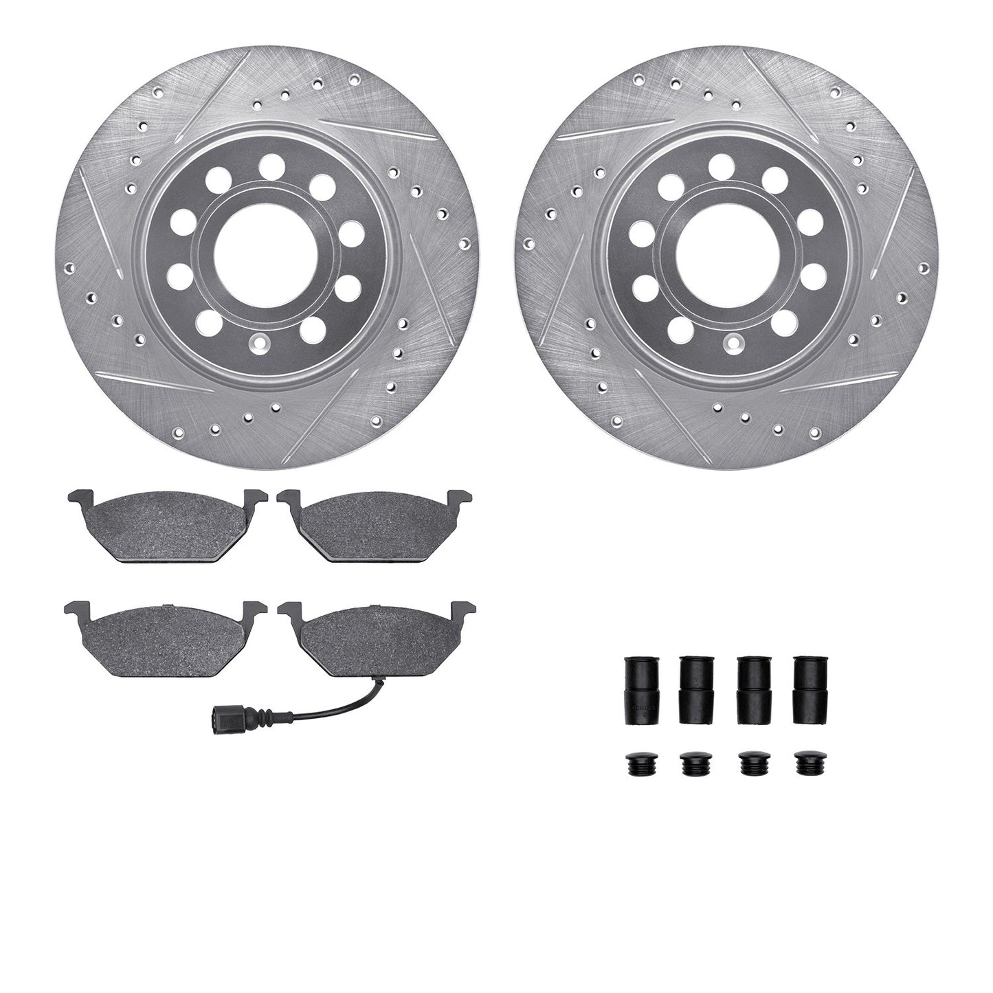Dynamic Friction Company Disc Brake Kit 7512-74065