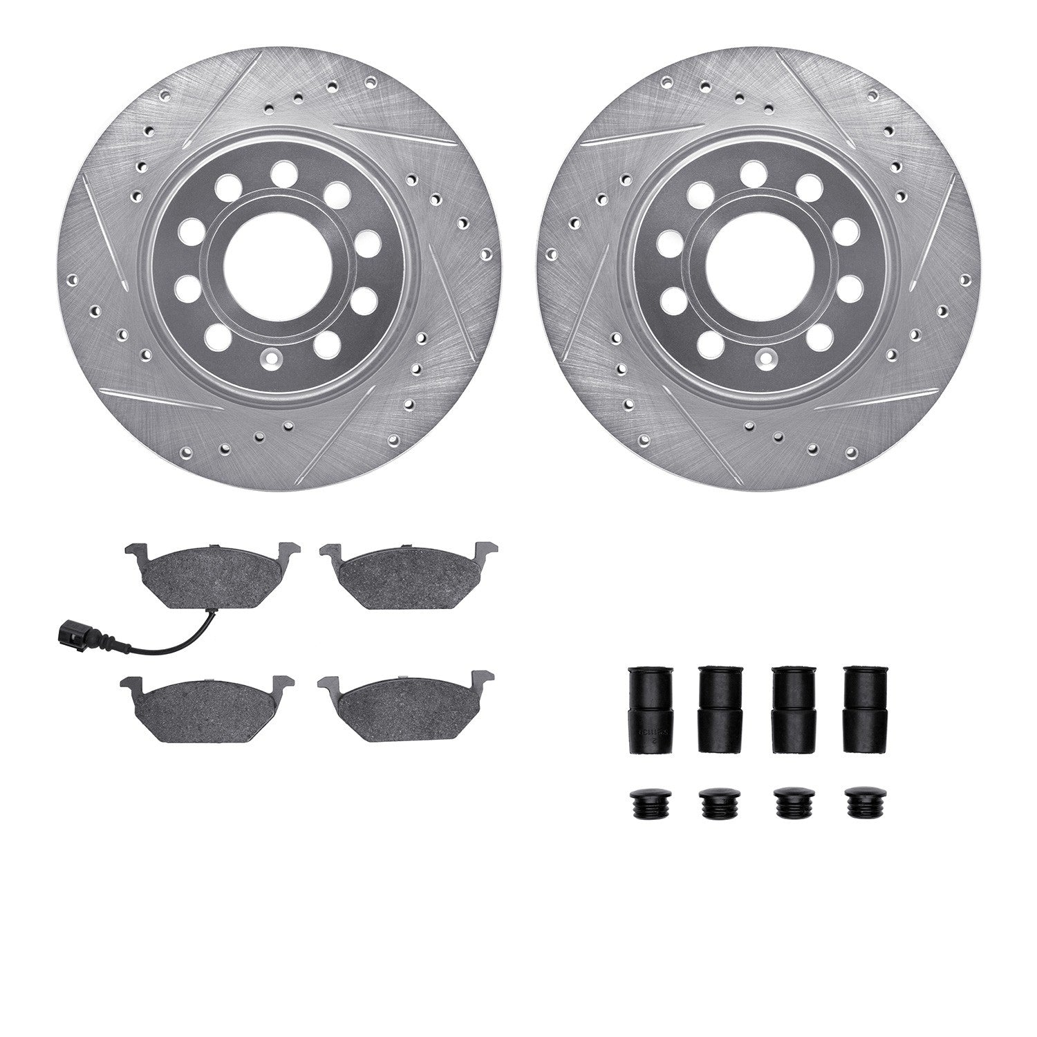 Dynamic Friction Company Disc Brake Kit 7512-74067