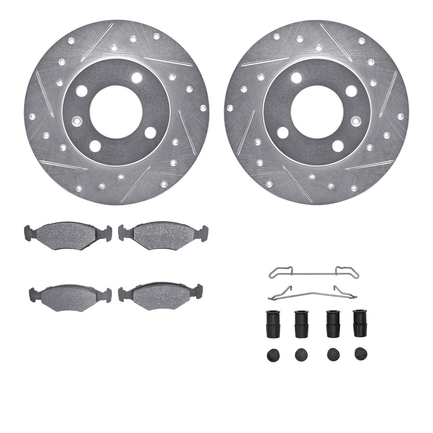 Dynamic Friction Company Disc Brake Kit 7512-74075