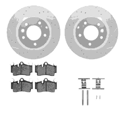 Dynamic Friction Company Disc Brake Kit 7512-74077