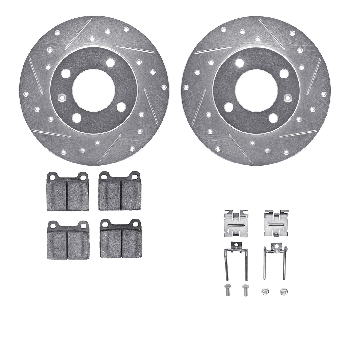 Dynamic Friction Company Disc Brake Kit 7512-74081