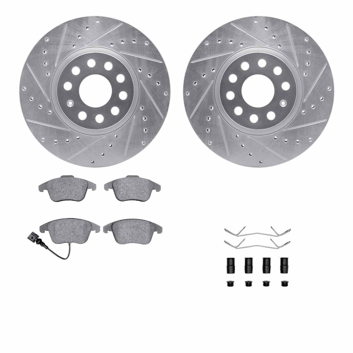 Dynamic Friction Company Disc Brake Kit 7512-74088