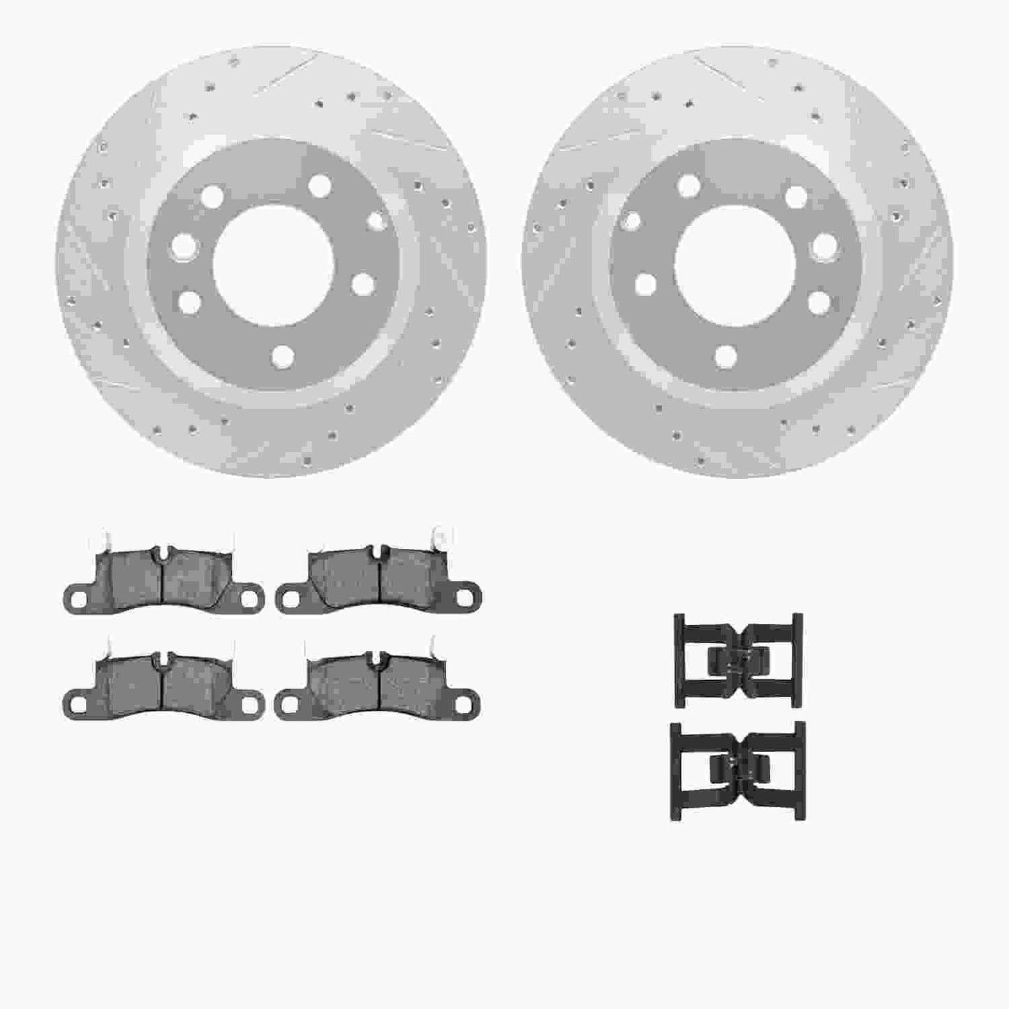 Dynamic Friction Company Disc Brake Kit 7512-74089