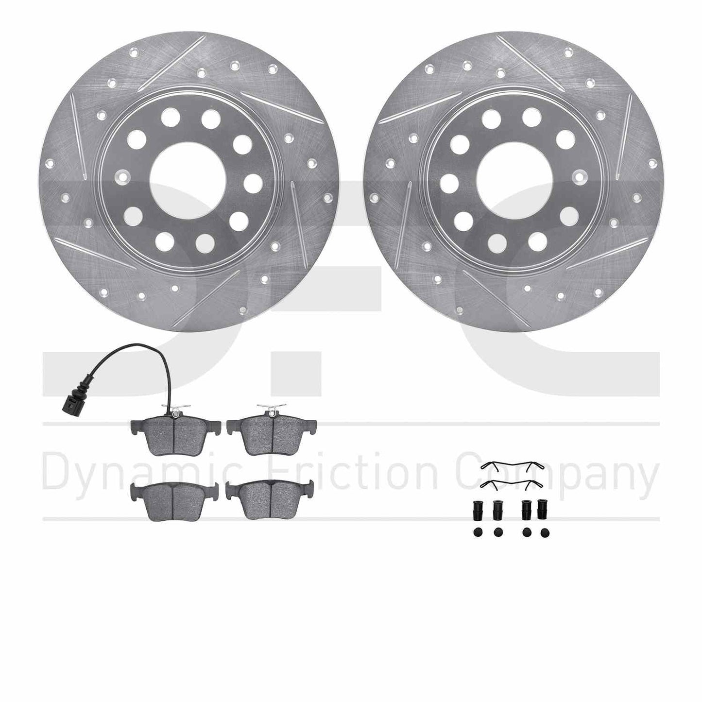 Dynamic Friction Company Disc Brake Kit 7512-74354