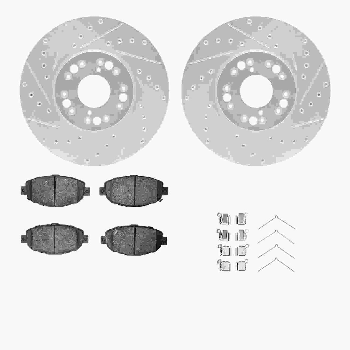 Dynamic Friction Company Disc Brake Kit 7512-75005