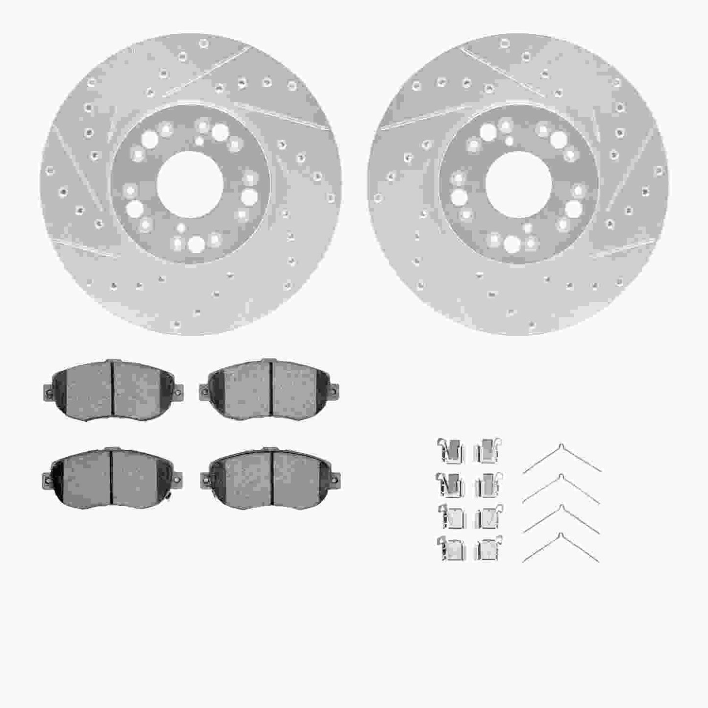 Dynamic Friction Company Disc Brake Kit 7512-75007