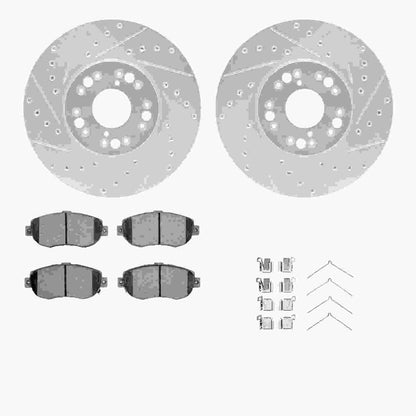 Dynamic Friction Company Disc Brake Kit 7512-75007