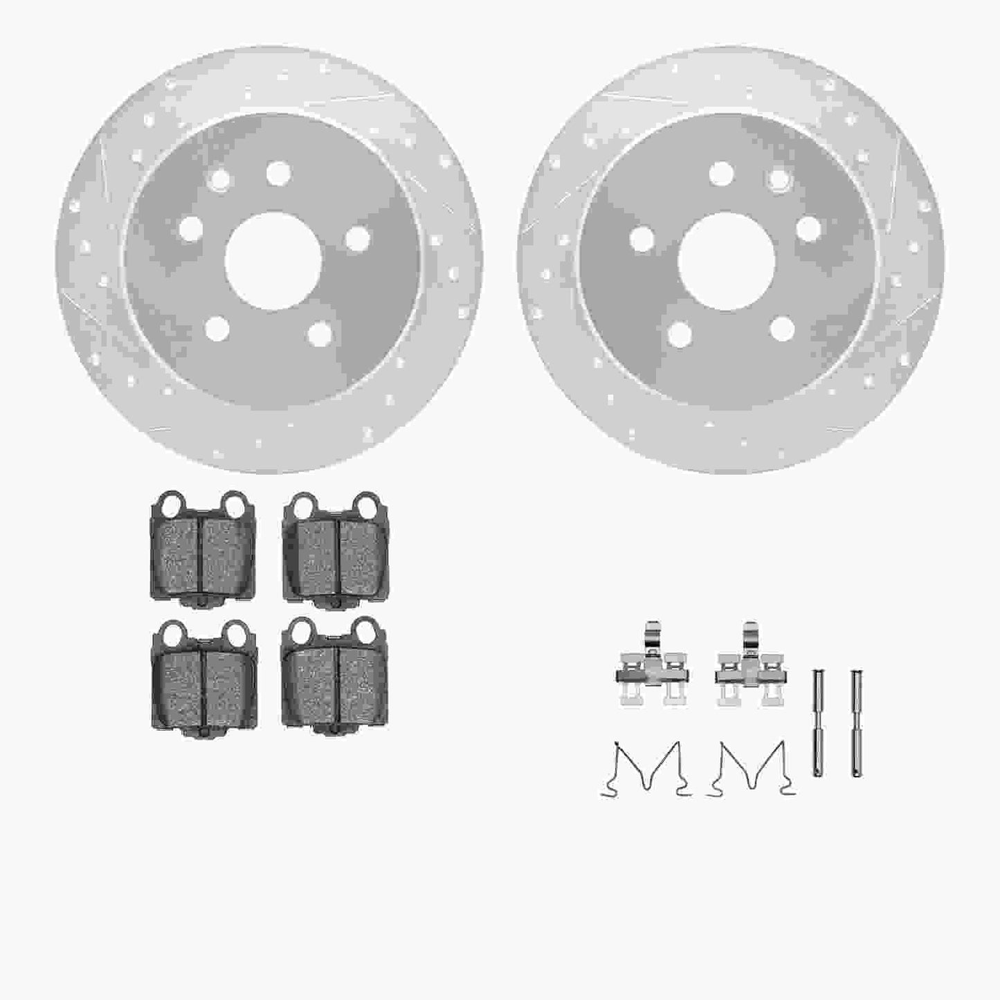 Dynamic Friction Company Disc Brake Kit 7512-75010