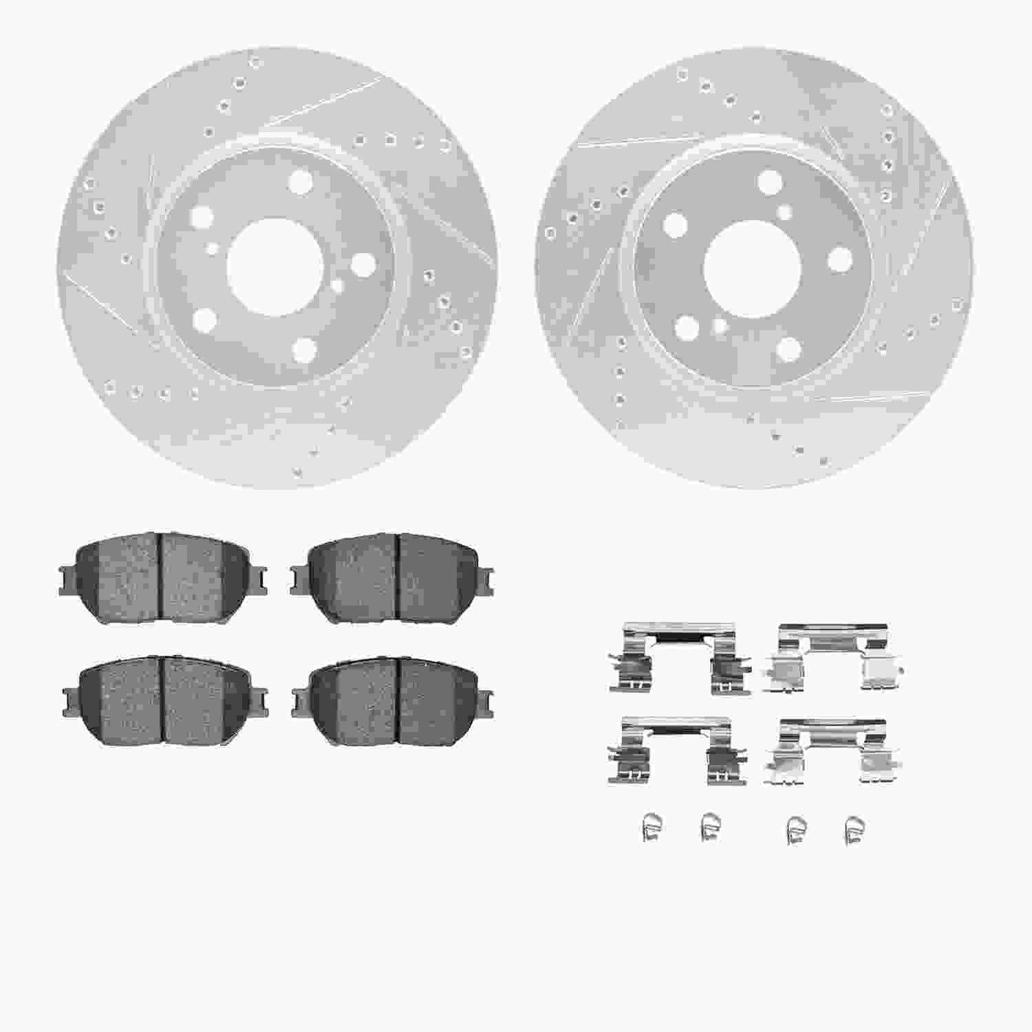 Dynamic Friction Company Disc Brake Kit 7512-75016