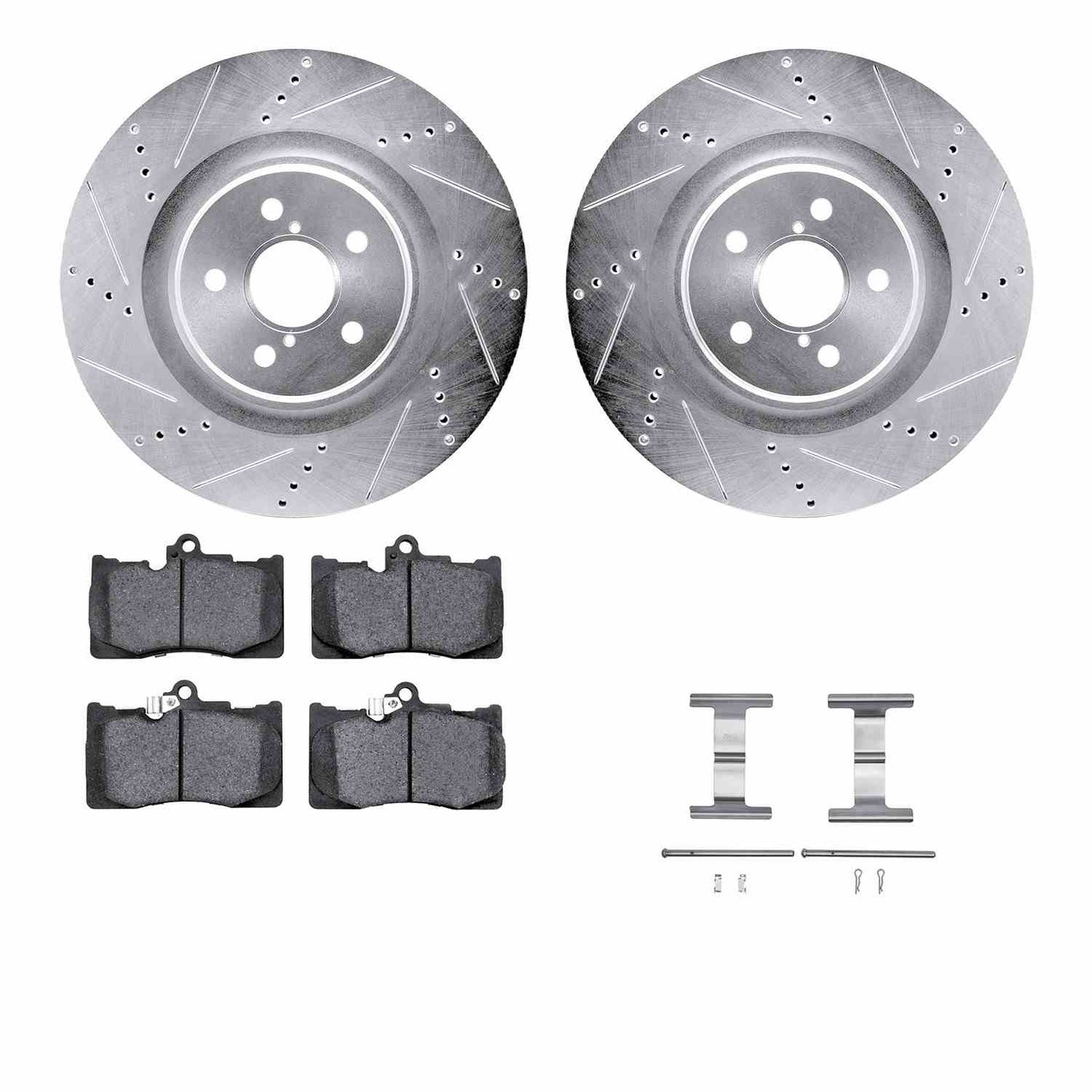 Dynamic Friction Company Disc Brake Kit 7512-75030