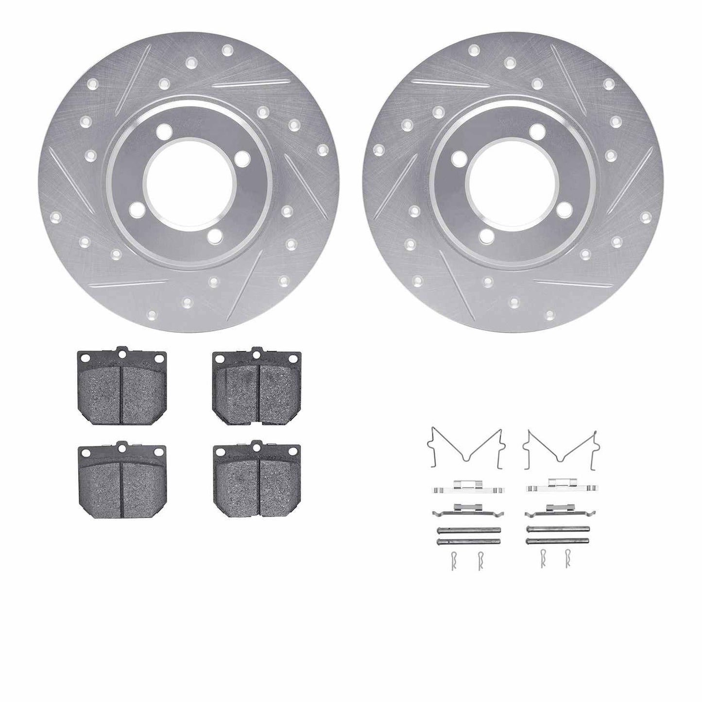 Dynamic Friction Company Disc Brake Kit 7512-76002