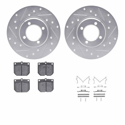 Dynamic Friction Company Disc Brake Kit 7512-76002