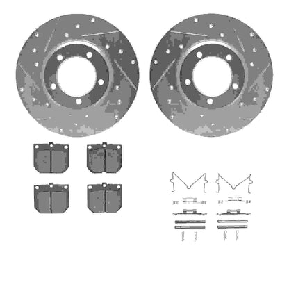 Dynamic Friction Company Disc Brake Kit 7512-76006