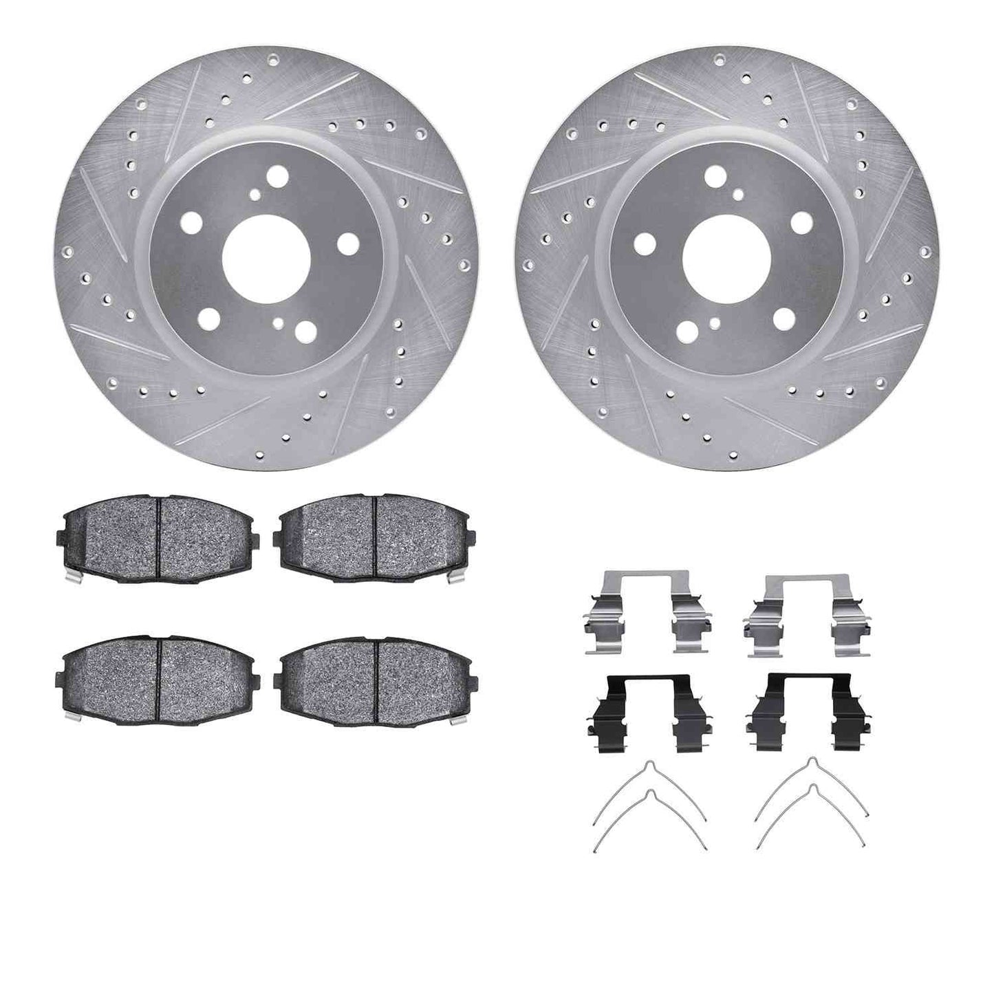 Dynamic Friction Company Disc Brake Kit 7512-76021