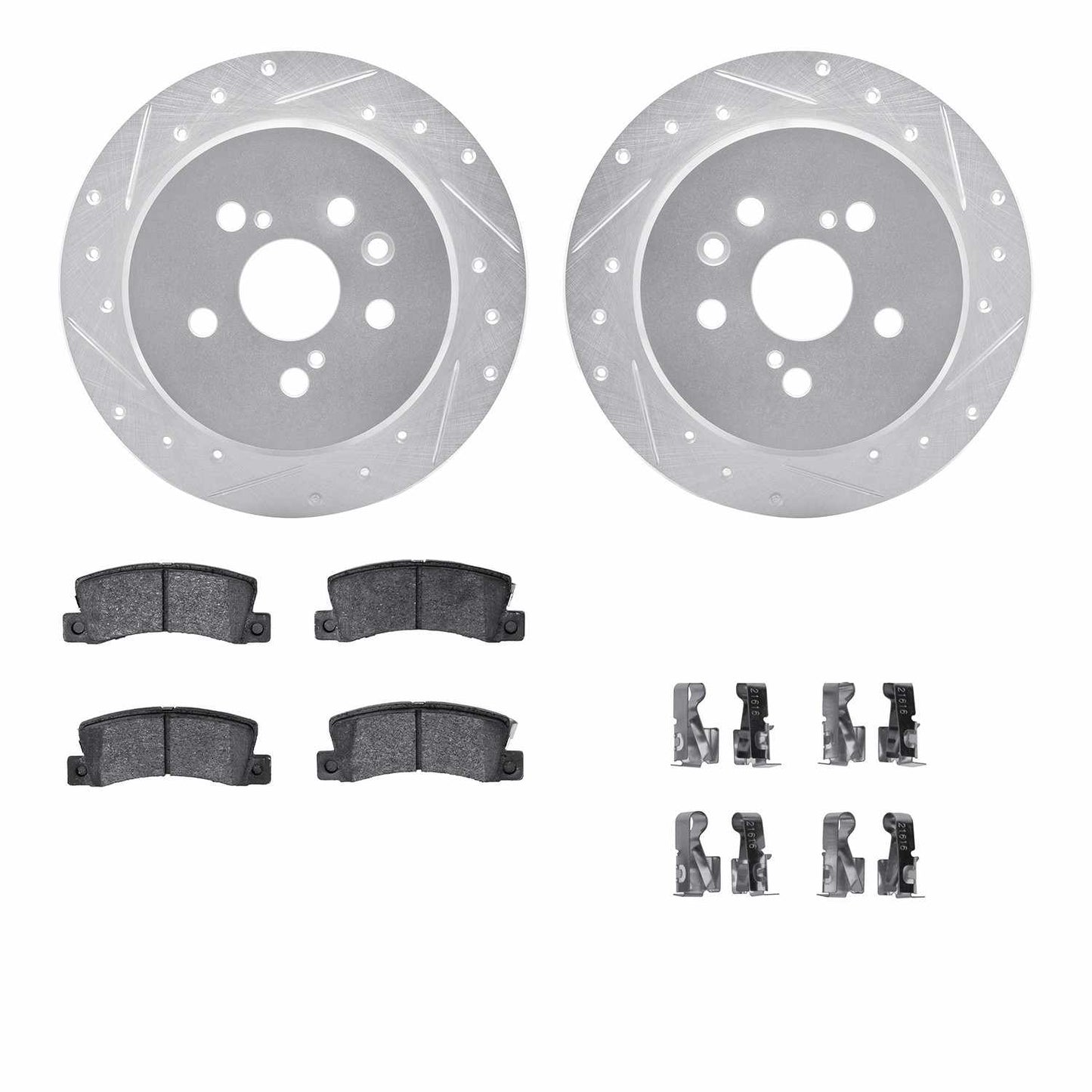 Dynamic Friction Company Disc Brake Kit 7512-76023