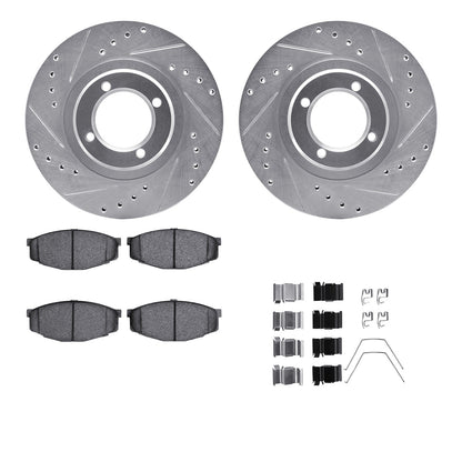 Dynamic Friction Company Disc Brake Kit 7512-76025