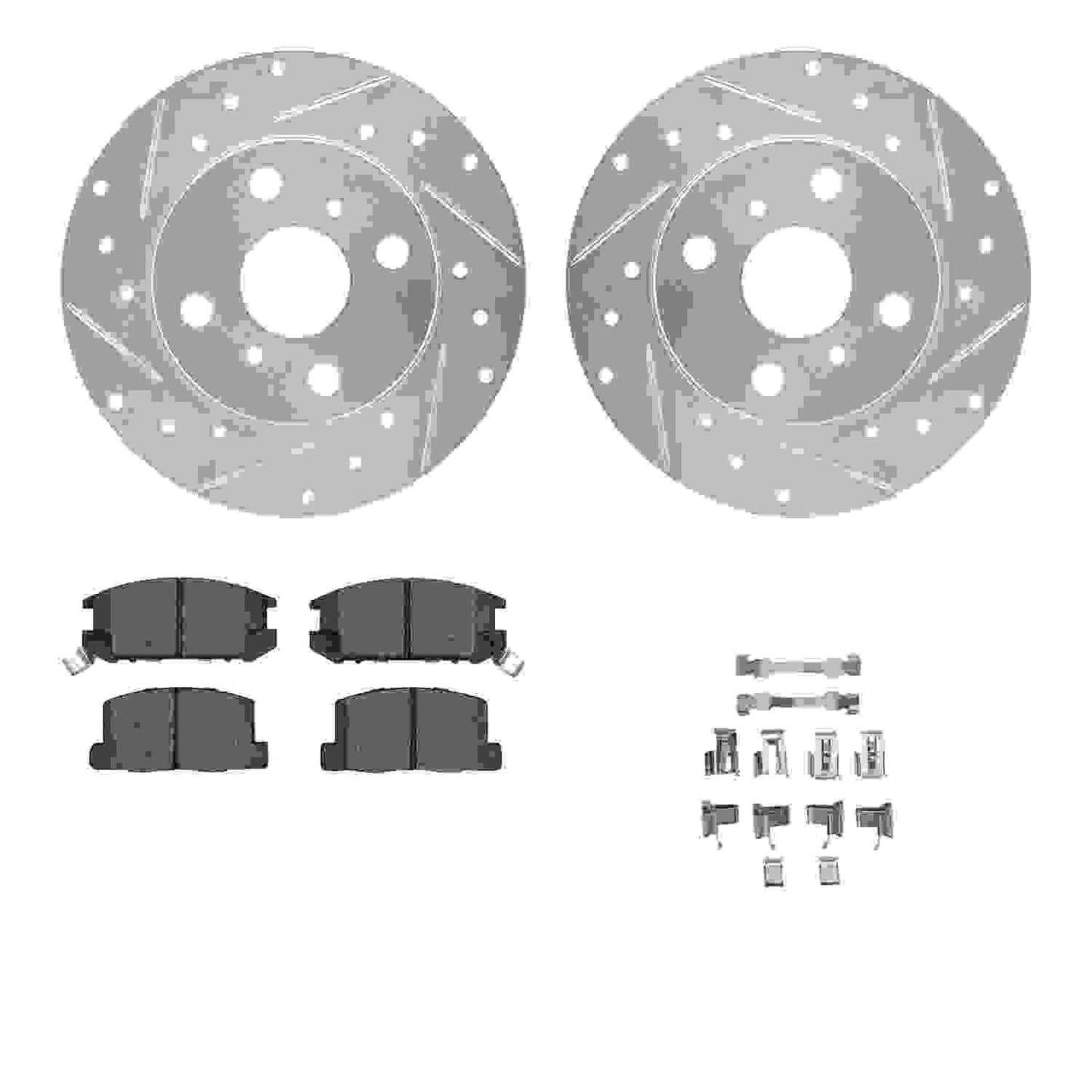 Dynamic Friction Company Disc Brake Kit 7512-76026