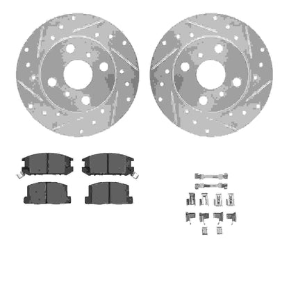Dynamic Friction Company Disc Brake Kit 7512-76026