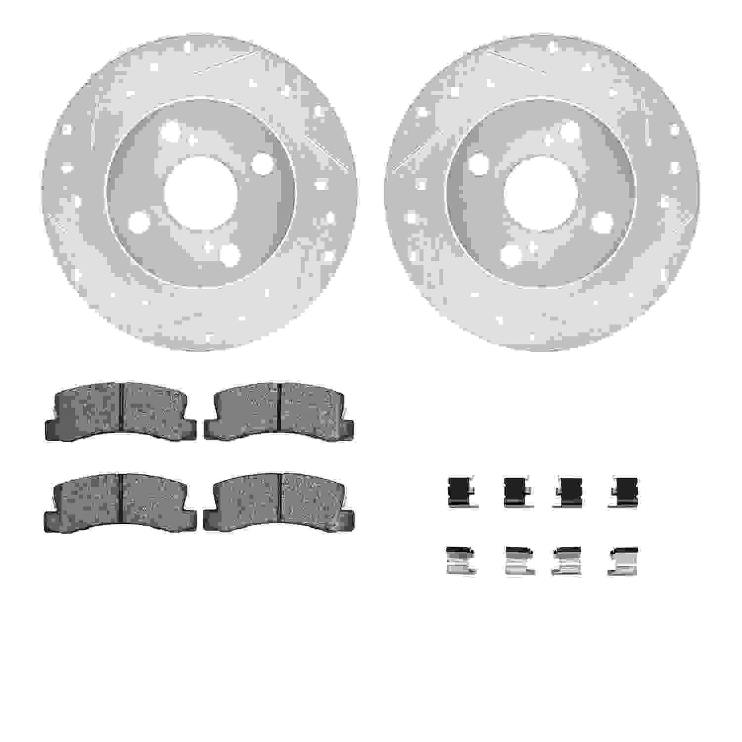 Dynamic Friction Company Disc Brake Kit 7512-76031