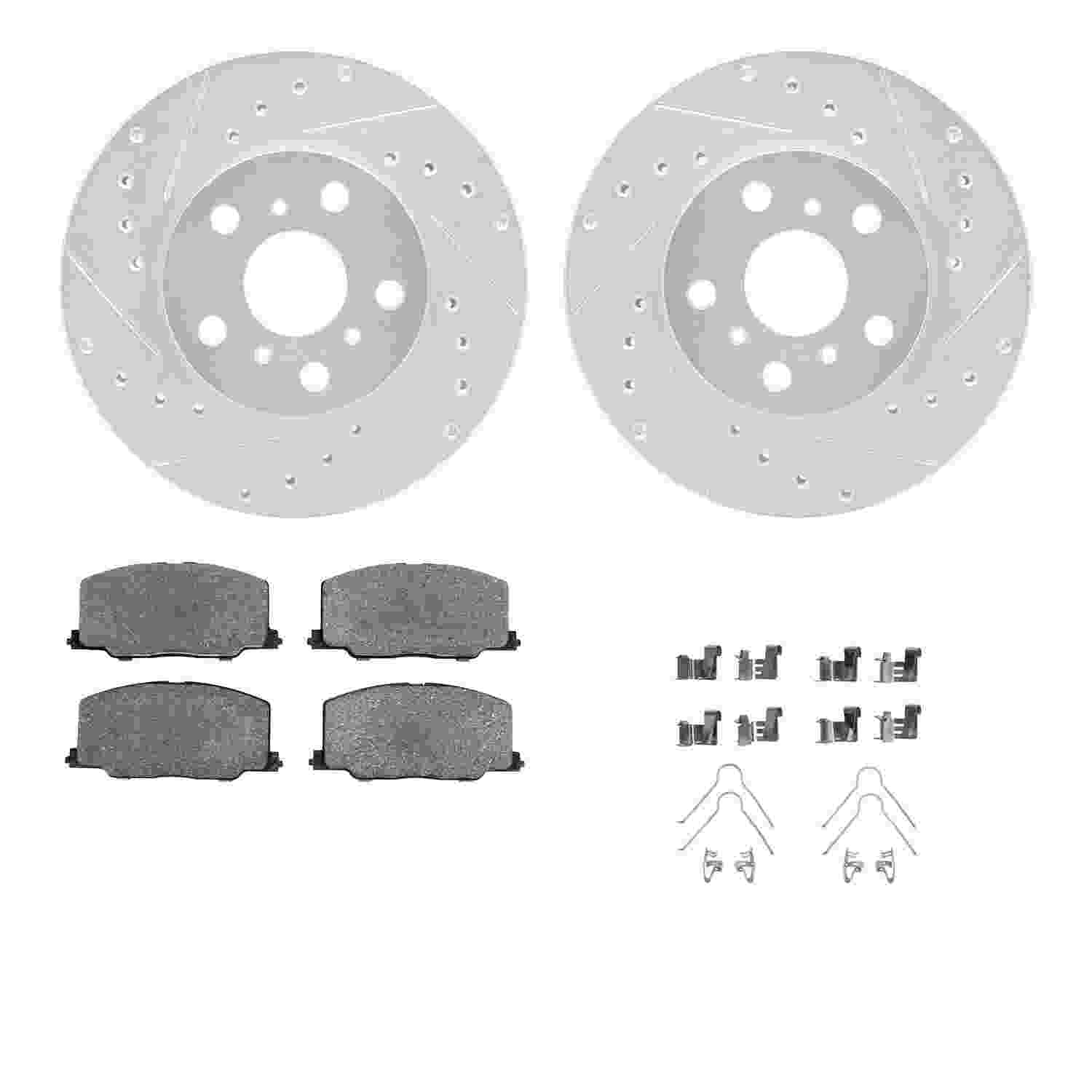 Dynamic Friction Company Disc Brake Kit 7512-76036