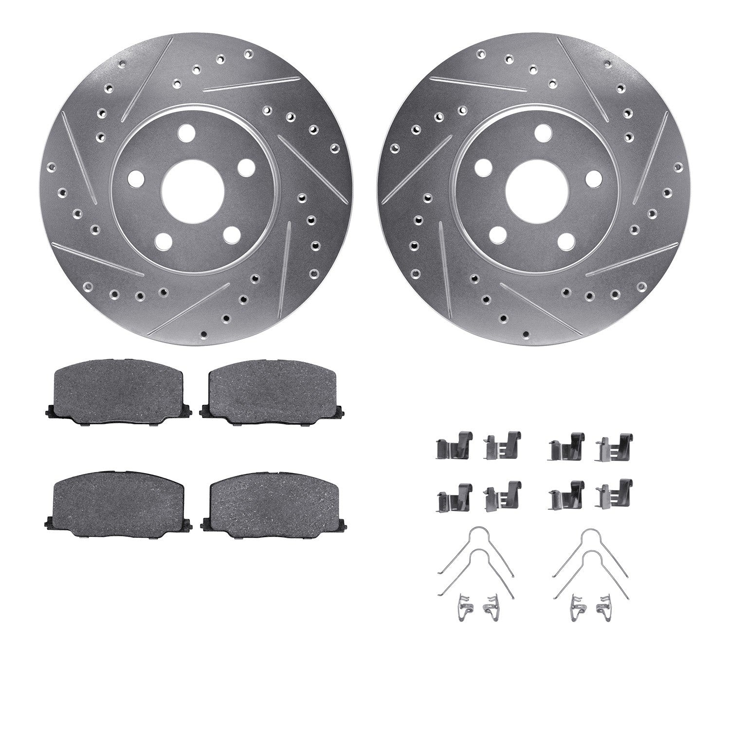 Dynamic Friction Company Disc Brake Kit 7512-76037