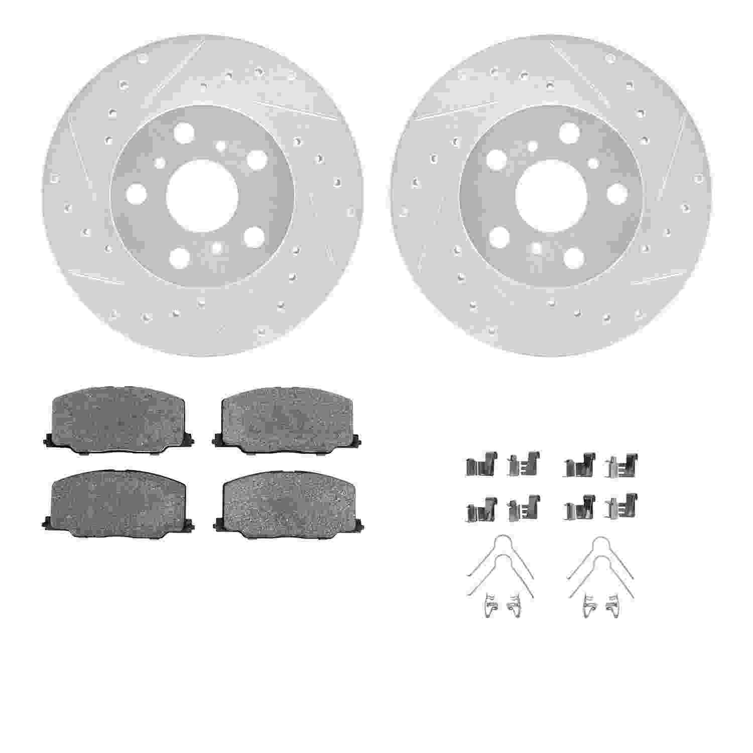 Dynamic Friction Company Disc Brake Kit 7512-76039