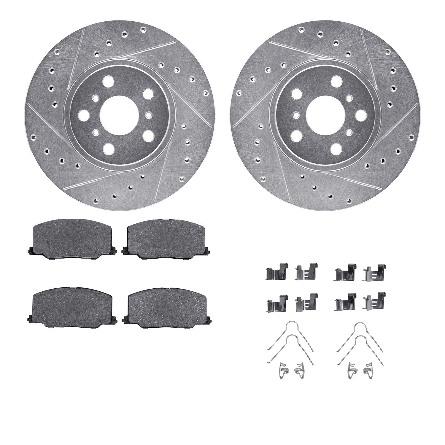 Dynamic Friction Company Disc Brake Kit 7512-76040