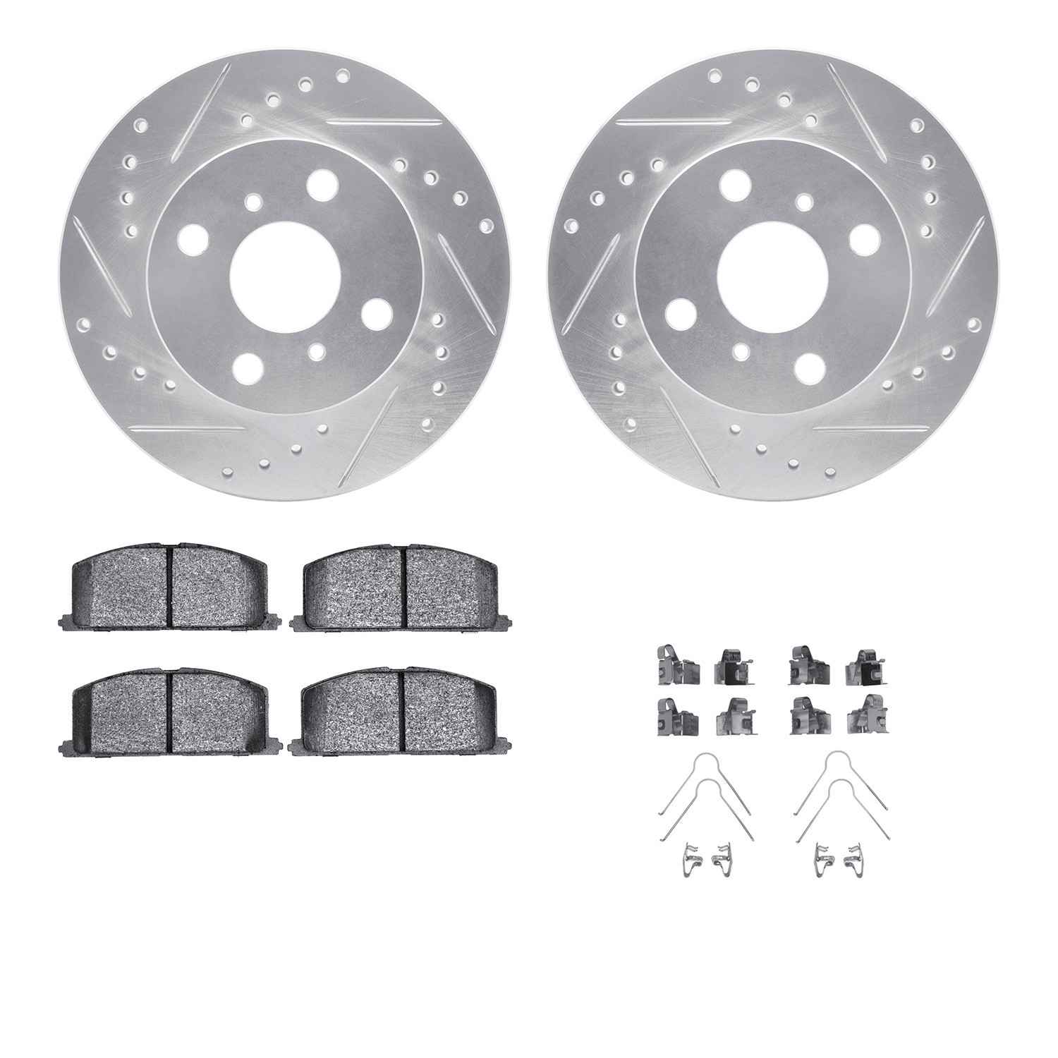 Dynamic Friction Company Disc Brake Kit 7512-76044