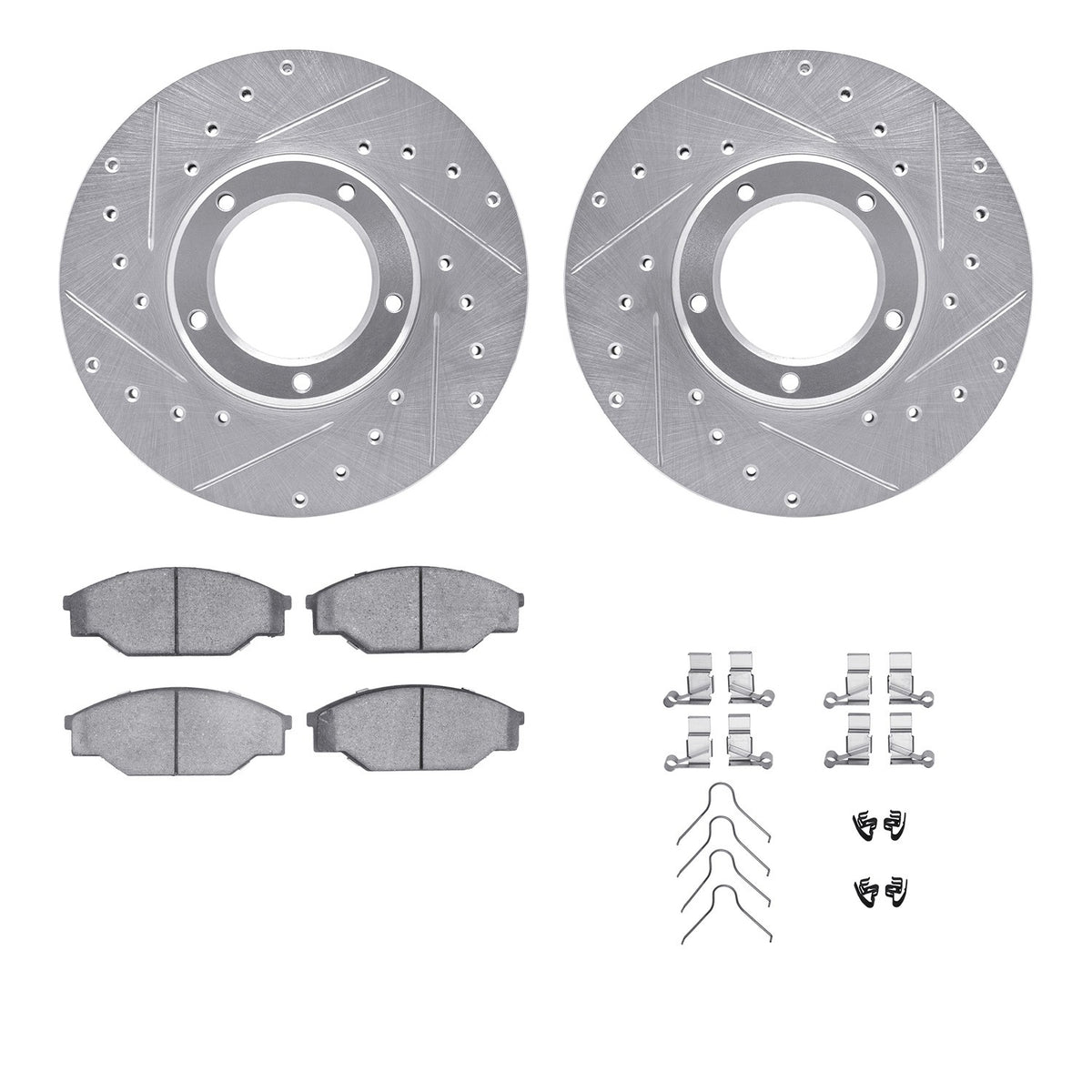 Dynamic Friction Company Disc Brake Kit 7512-76045