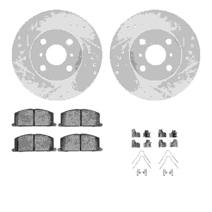 Dynamic Friction Company Disc Brake Kit 7512-76048