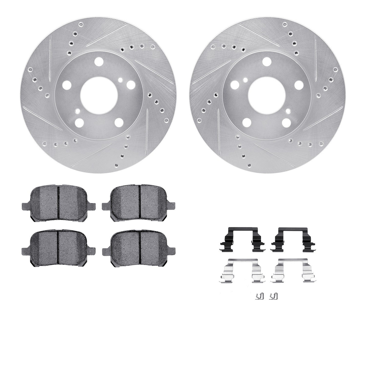 Dynamic Friction Company Disc Brake Kit 7512-76053