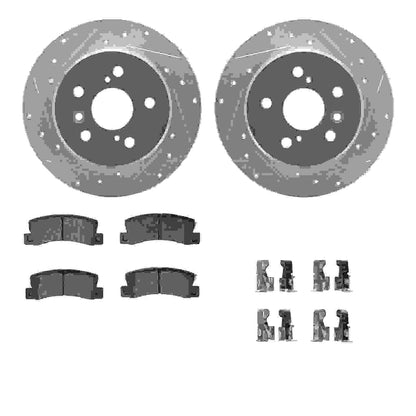 Dynamic Friction Company Disc Brake Kit 7512-76055