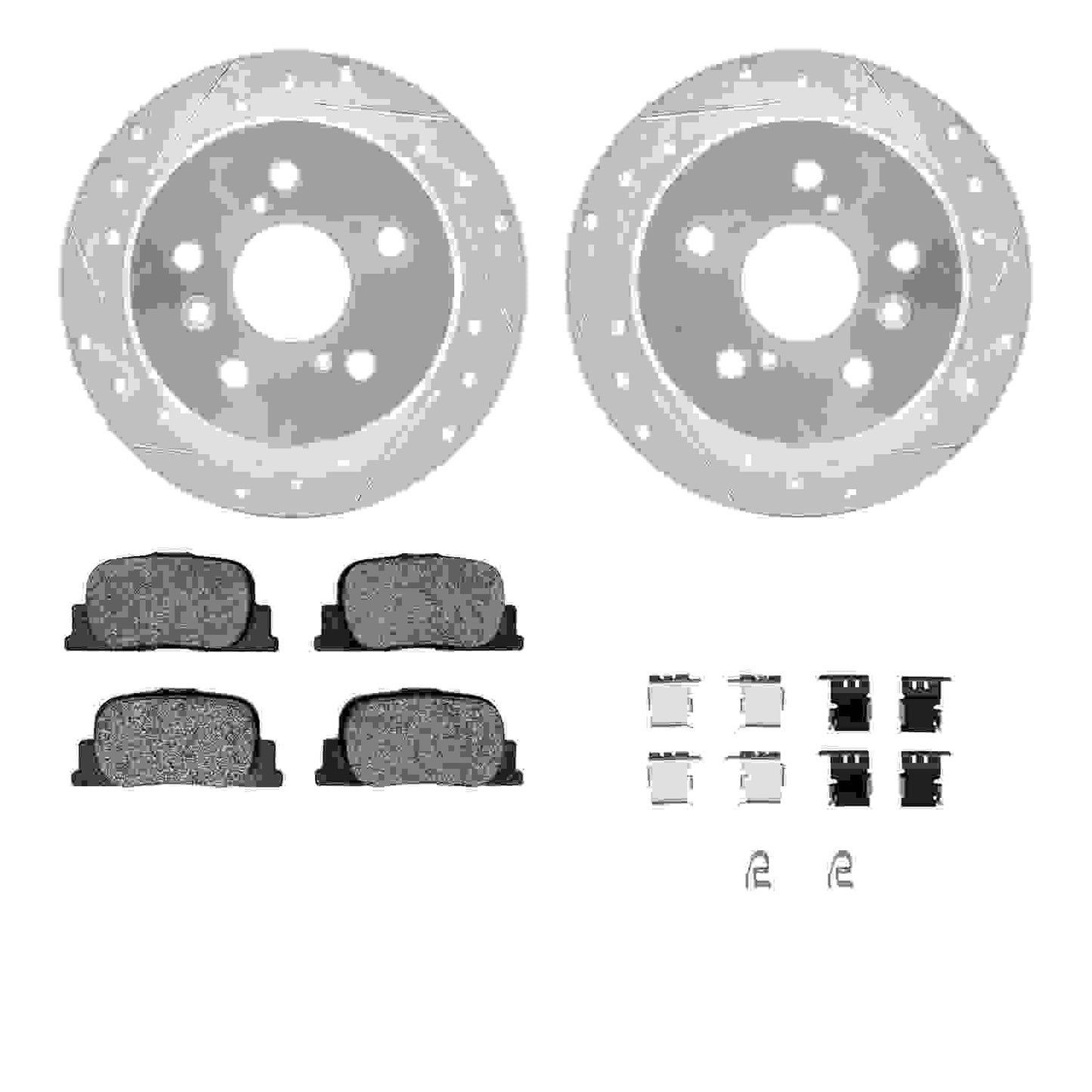 Dynamic Friction Company Disc Brake Kit 7512-76059