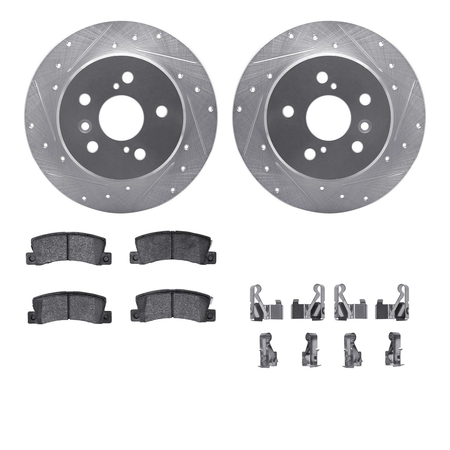 Dynamic Friction Company Disc Brake Kit 7512-76060