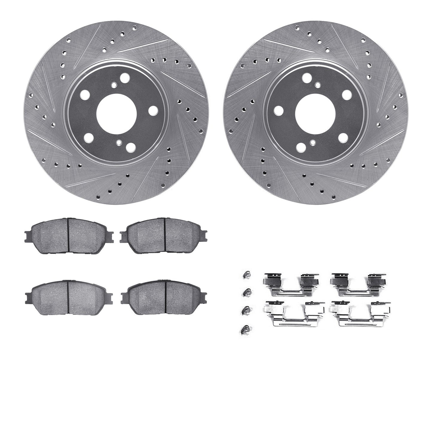 Dynamic Friction Company Disc Brake Kit 7512-76061