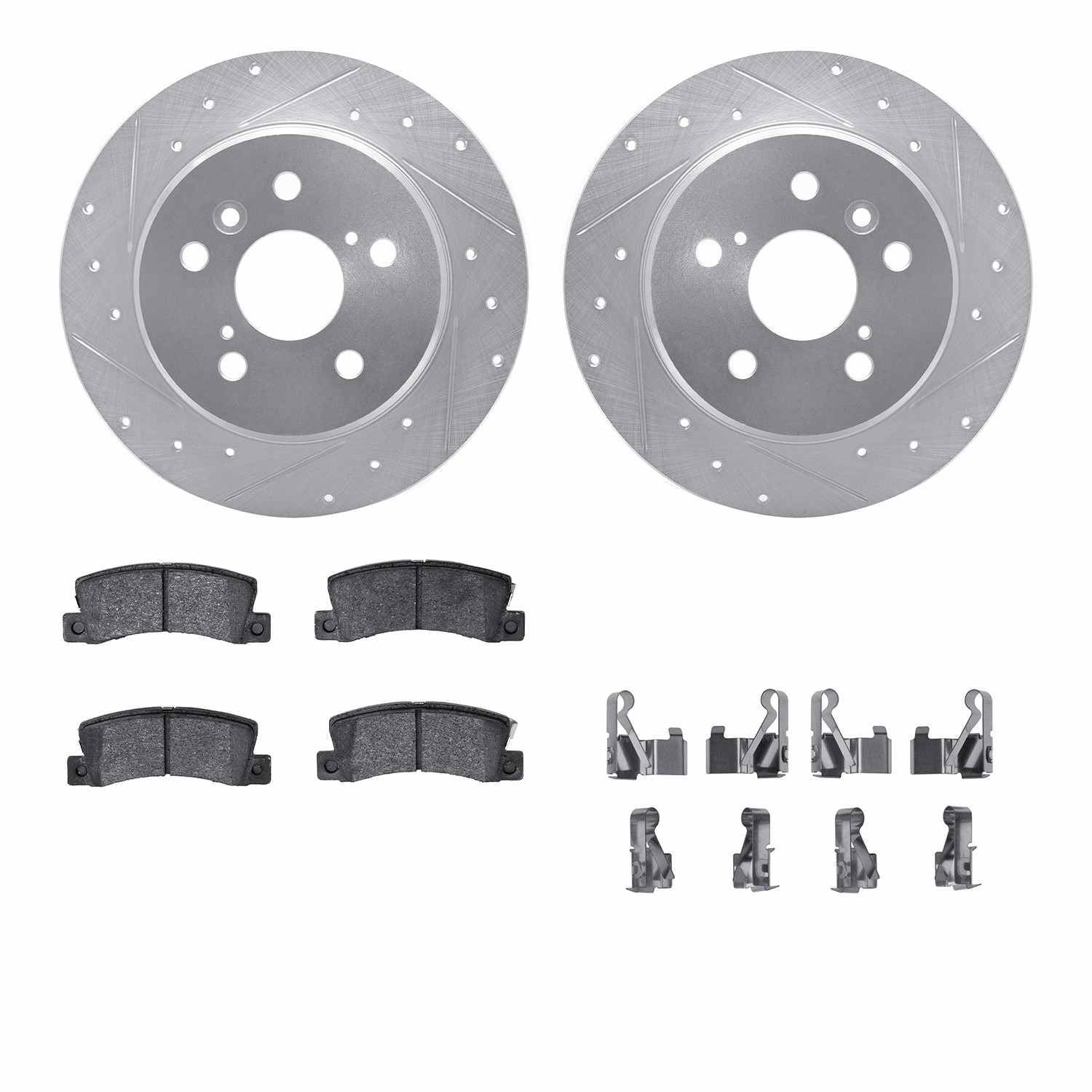 Dynamic Friction Company Disc Brake Kit 7512-76063