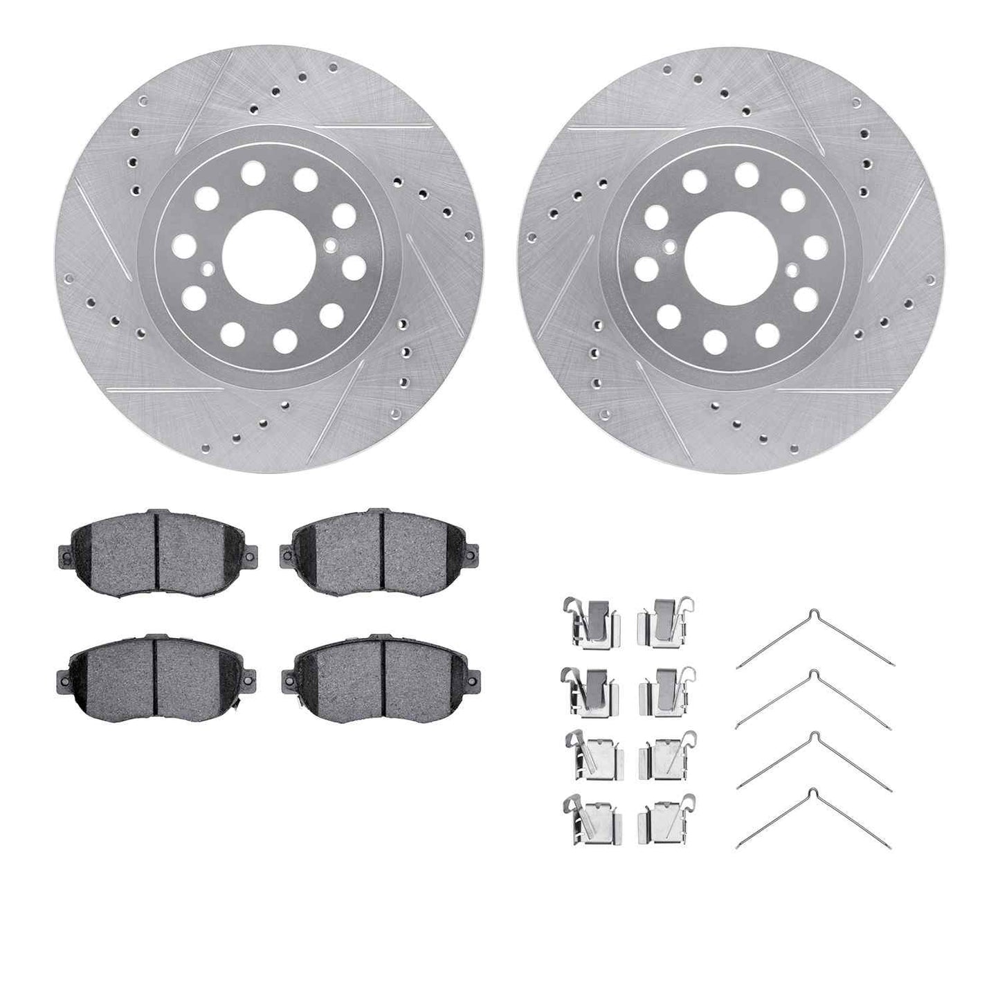Dynamic Friction Company Disc Brake Kit 7512-76070