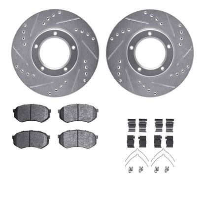 Dynamic Friction Company Disc Brake Kit 7512-76072
