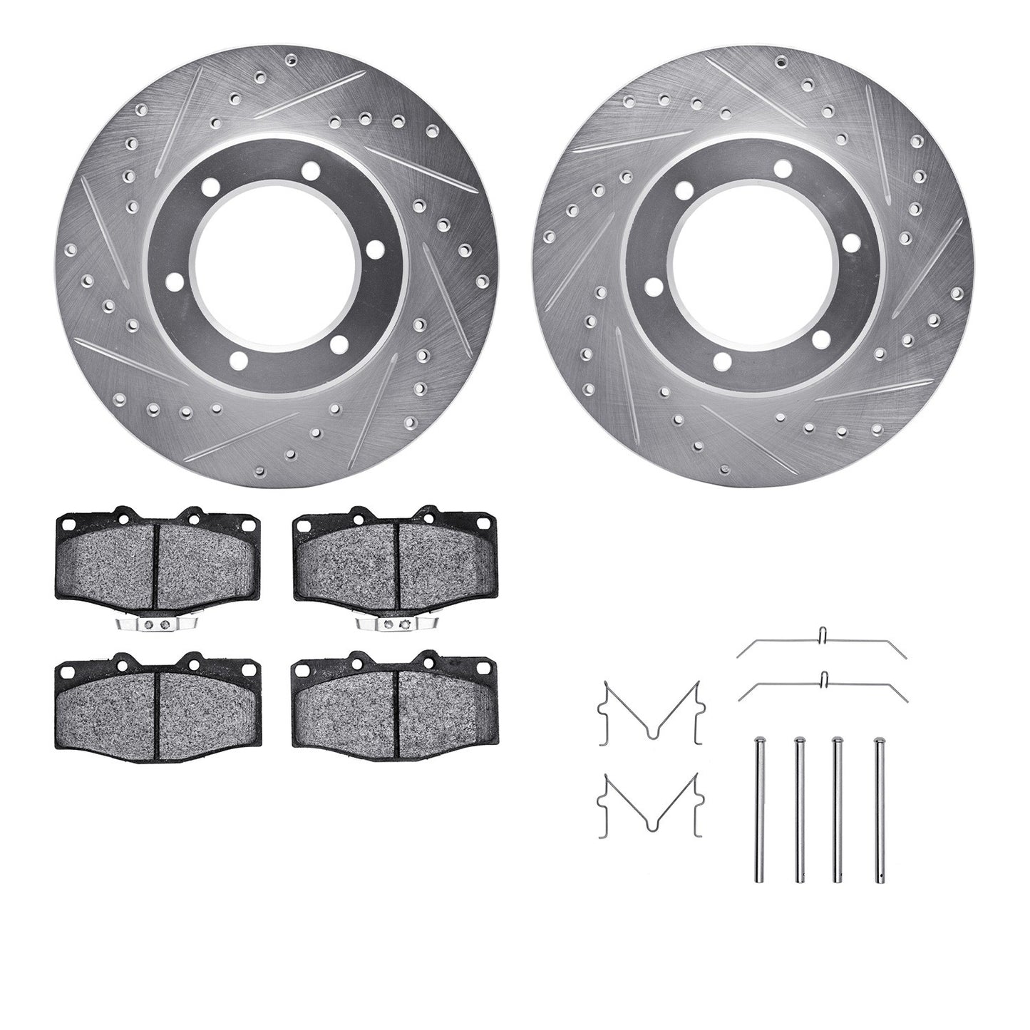 Dynamic Friction Company Disc Brake Kit 7512-76073