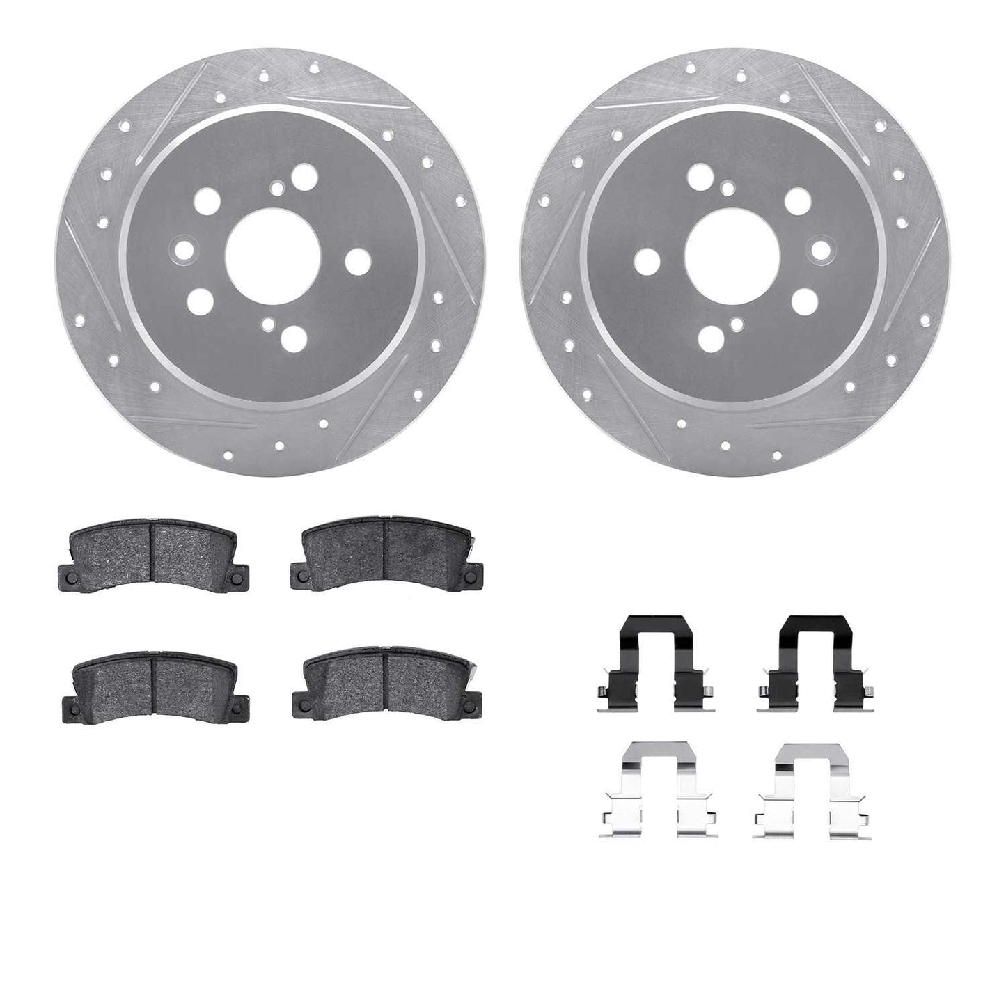 Dynamic Friction Company Disc Brake Kit 7512-76075
