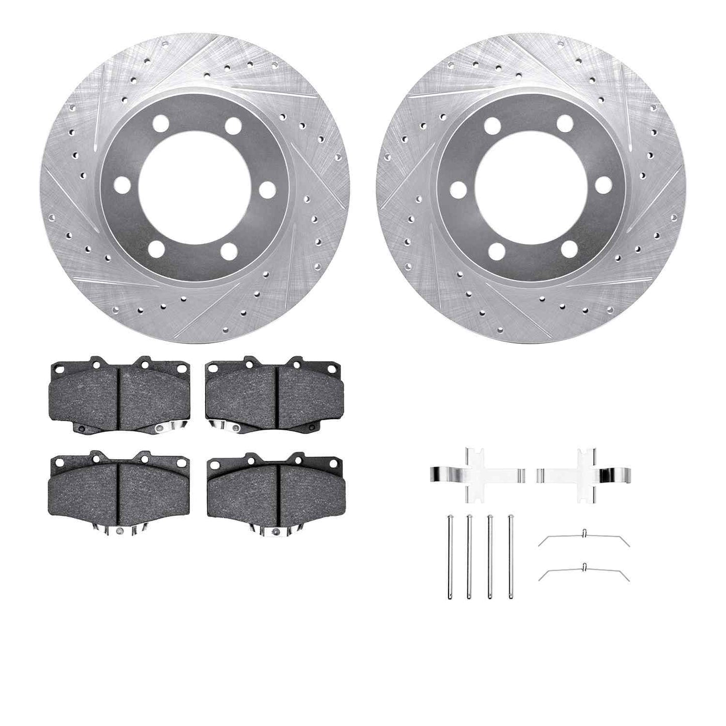 Dynamic Friction Company Disc Brake Kit 7512-76077