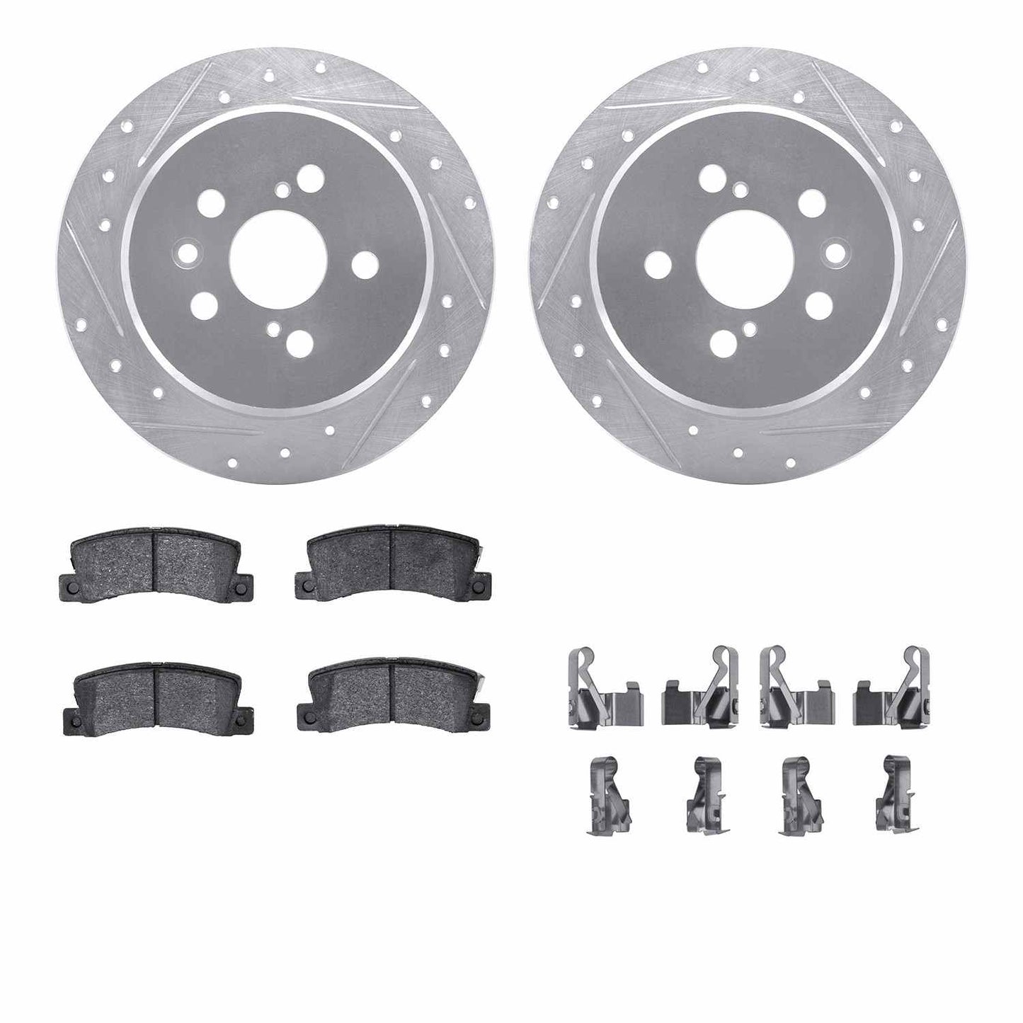 Dynamic Friction Company Disc Brake Kit 7512-76078