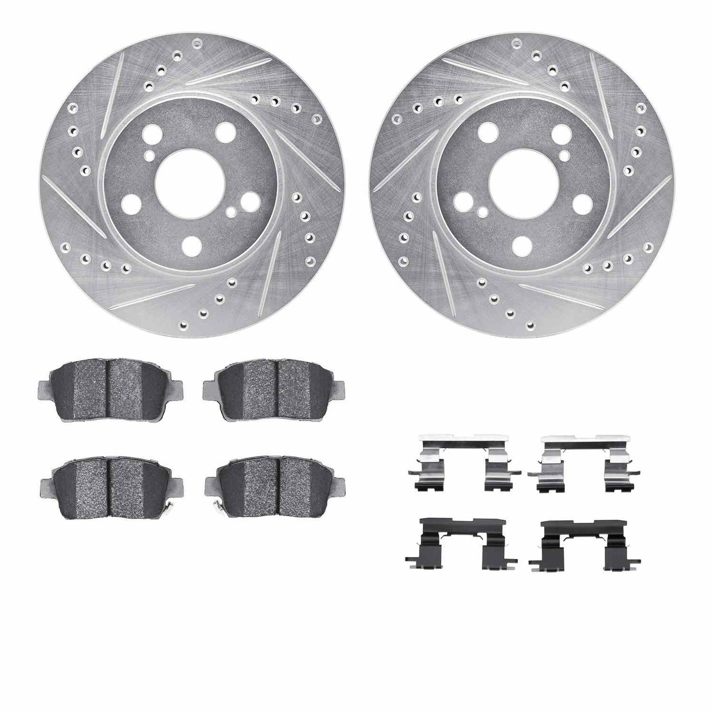 Dynamic Friction Company Disc Brake Kit 7512-76081