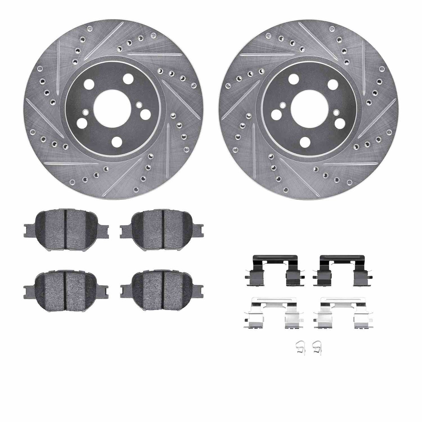Dynamic Friction Company Disc Brake Kit 7512-76082