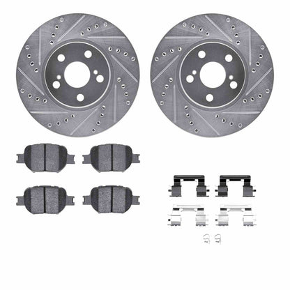Dynamic Friction Company Disc Brake Kit 7512-76082