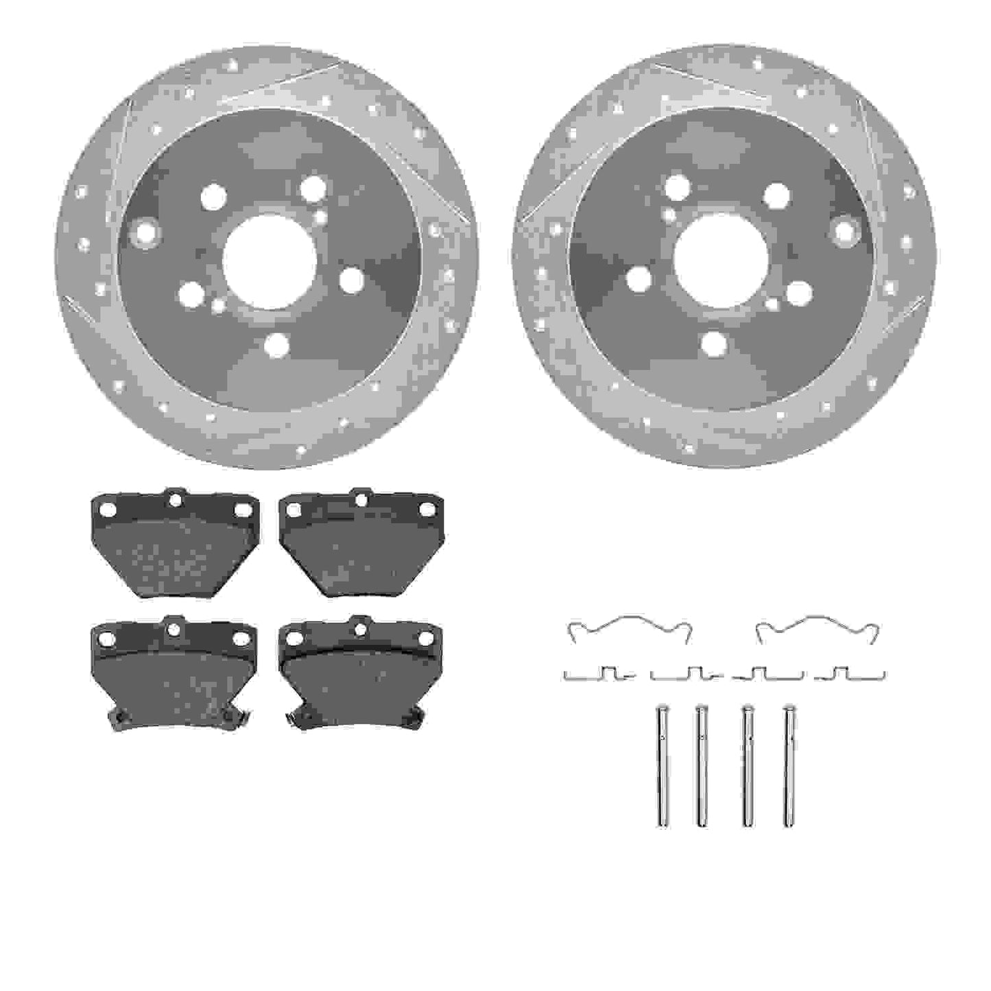 Dynamic Friction Company Disc Brake Kit 7512-76084